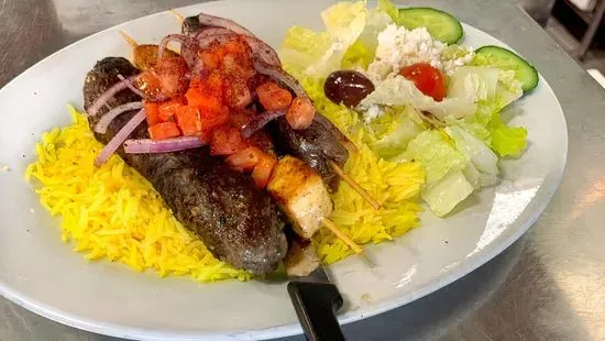 Combo Kabob Plate