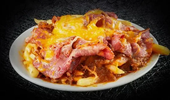 Chili Cheese Pastrami Fries