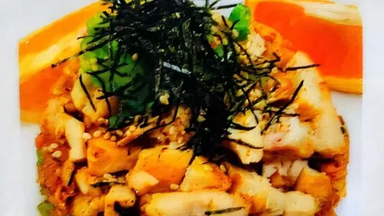 Spicy Chicken Fried Rice (辣鸡炒饭)