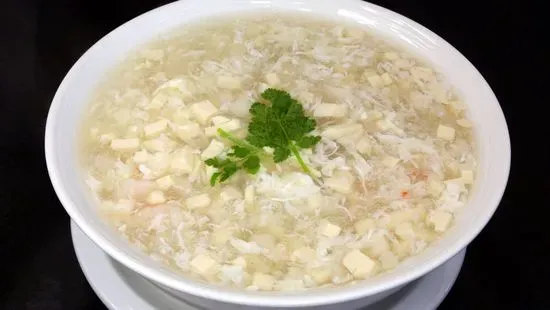 Seafood with Tofu Soup (large)海鲜汤（大）