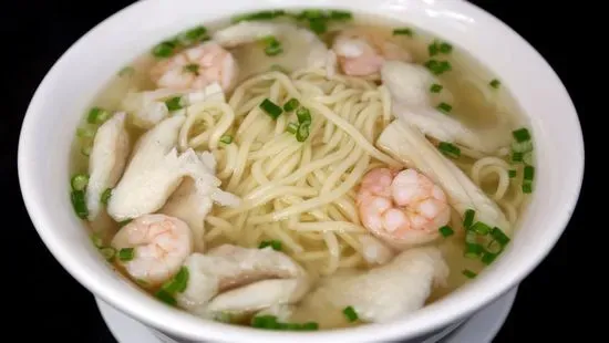 Seafood Ramen（Regular) 清汤海鲜面