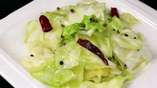 Northern China Sautéed Cabbage 生呛莲花白