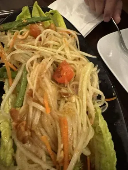 Papaya Salad (Without Prawns)