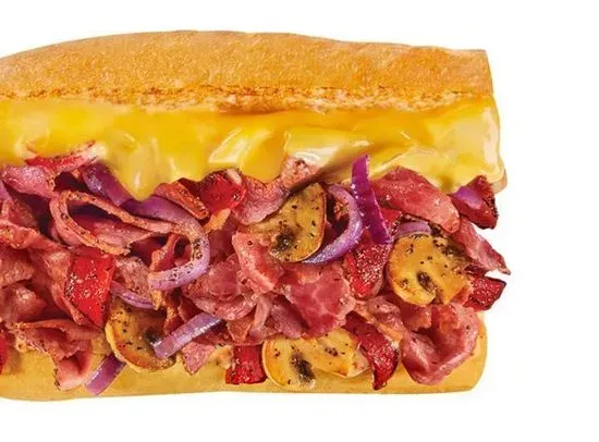 #55 Pastrami Cheese Steak - 6" Regular