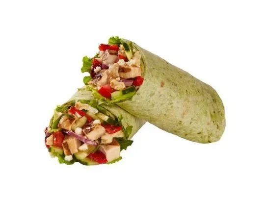 Mediterranean Chicken Wrap