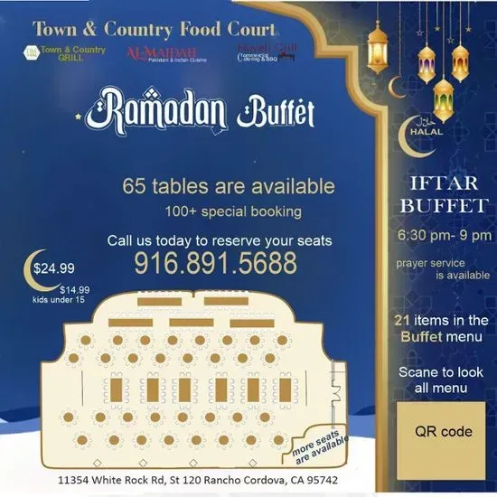 RAMADAN Buffet 2025 (6:30pm-9pm)