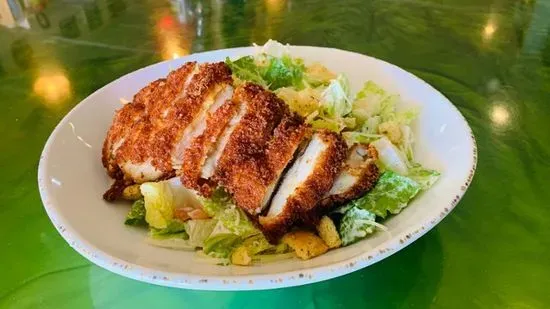 Fried Chicken Caesar Salad