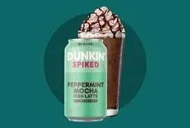 Dunkin Spiked Peppermint Mocha Iced Latte (330ml)