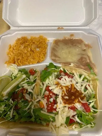 Rosa Rito Combo Plate