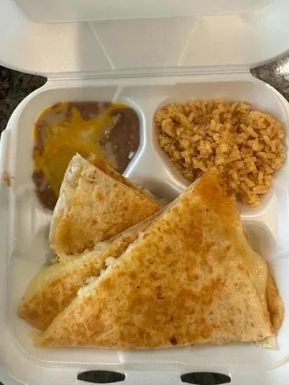 Veggie Quesadilla Combo