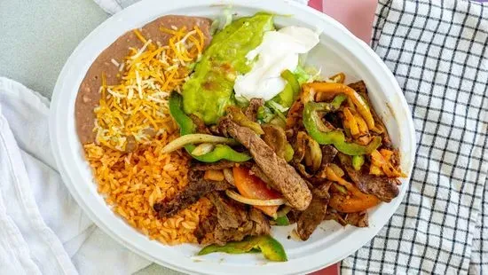 19. Steak or Chicken Fajita