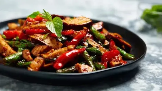 Fiery Tofu w/ Vegetables