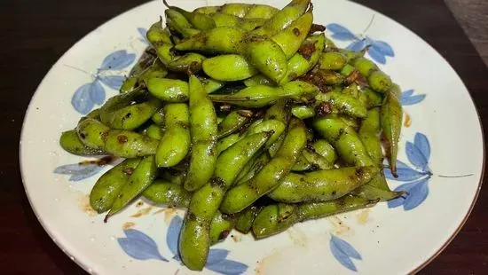 Garlic Edamame