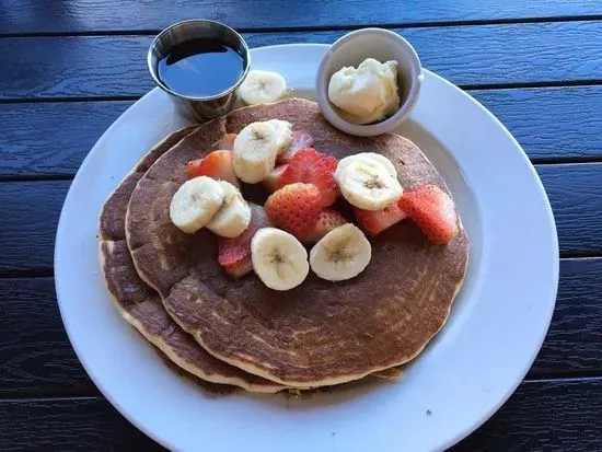 A7 Strawberry & Banana Pancakes