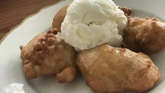 Fried Banana with Ice Cream