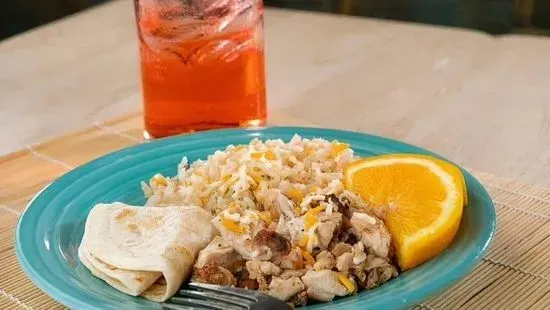 Kids Chicken & Rice Plate