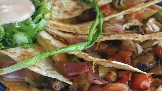 Grilled Vegetable Quesadilla