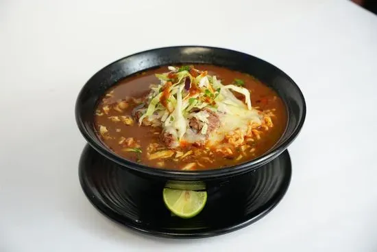 RAMEN BIRRIA W/CHEESE