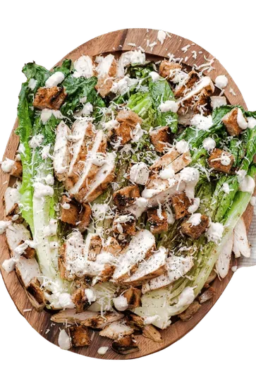 Chicken Caesar salad