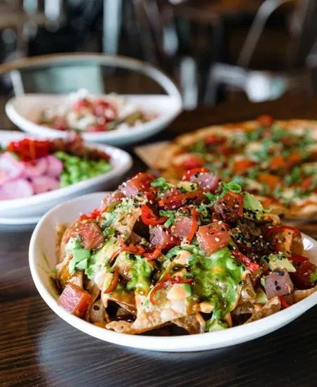 Ahi Poke Nachos