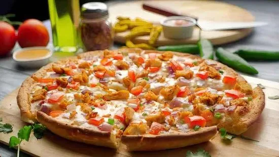 Halal Butter Chicken Pizzatwist