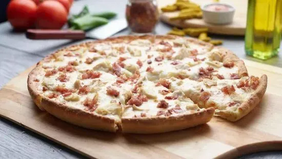 Chicken Bacon Ranch Pizza