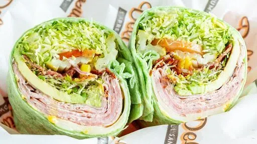 Ham, Bacon, Avocado & Sprouts Wrap