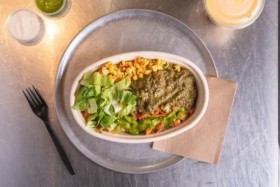 Saag Rice Bowl