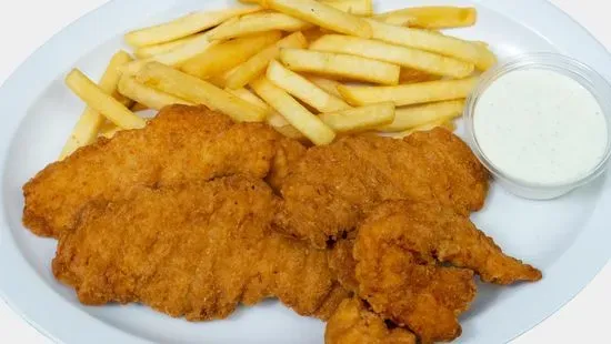 Chicken Strips with Fries