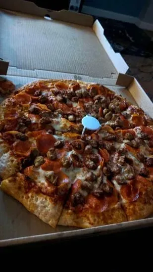 Cheese Plus 2 Toppings (X-Large 16" (12 Slices))