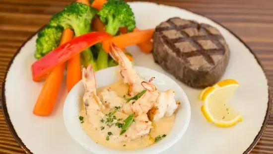 Filet Mignon & Shrimp Scampi Combo