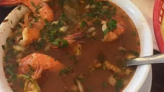 Caldo de Camaron (Shrimp Soup)