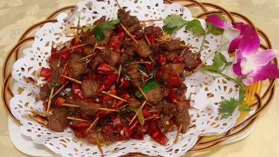 4. Toothpick Lamb 牙签羊肉