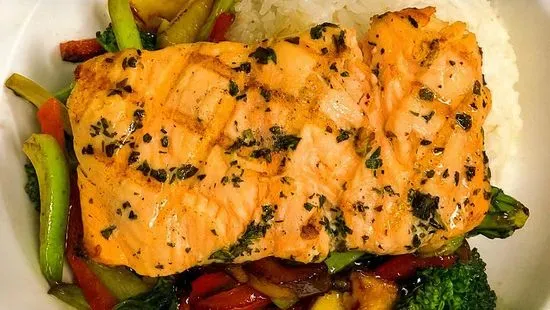 Salmon Rice Bowl