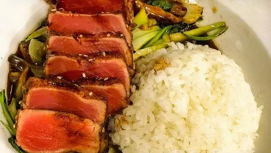 Seared Ahi Bok Choy