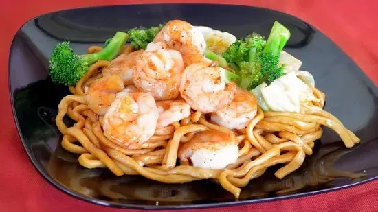 Shrimp Yakisoba Noodles