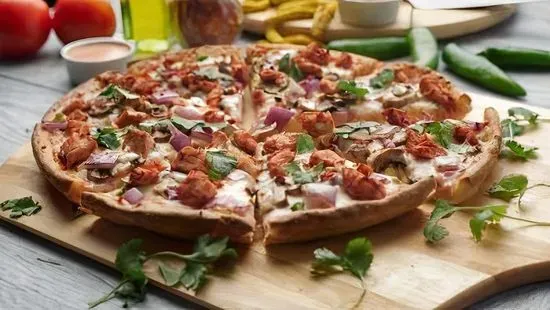 Plant-Based Tandoori BBQ Pizza Twist