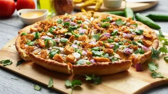 Halal Chicken Tikka Masala Pizzatwist