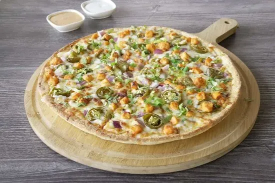 Achari Veggie/Paneer/ Soya Pizzatwist