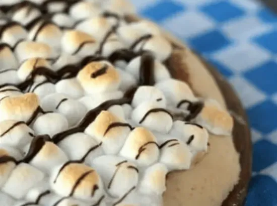 S'mores Nutella Dessert Pizza