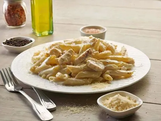 Halal Alfredo Chicken Pastatwist