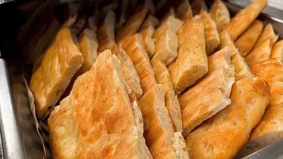 Warm Barbari Bread