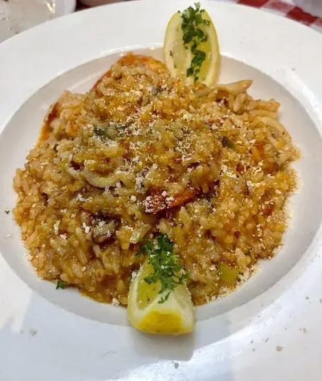 Risotto con Gamberi e Calamari