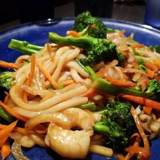 Stir-fried Seafood Udon