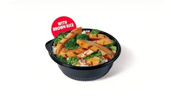 Chicken Teriyaki Bowl w/ Brown Rice