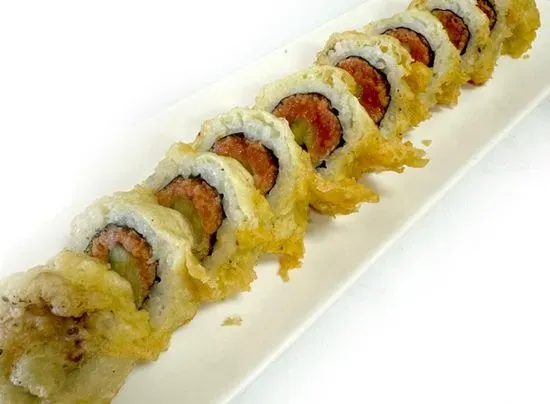 Spicy tuna deep fried