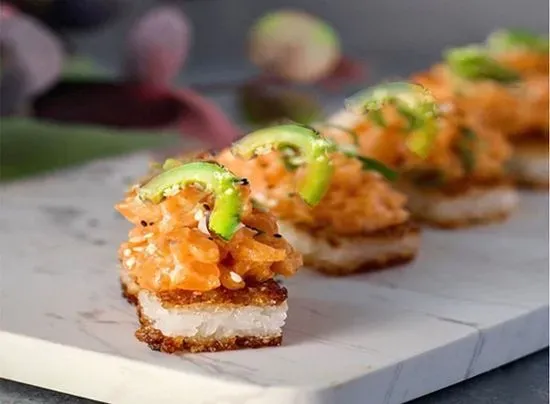 spicy salmon biscuit