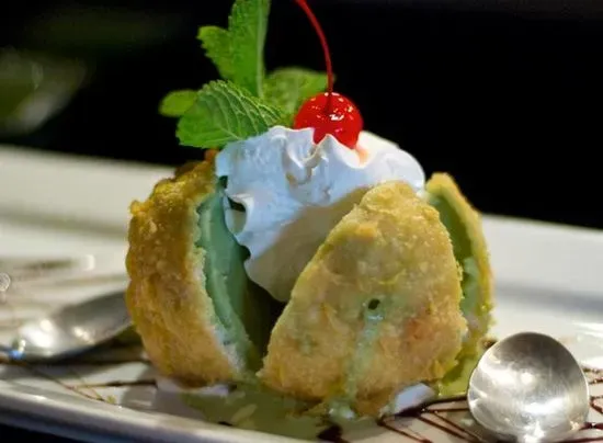 Tempura Green tea Ice Cream