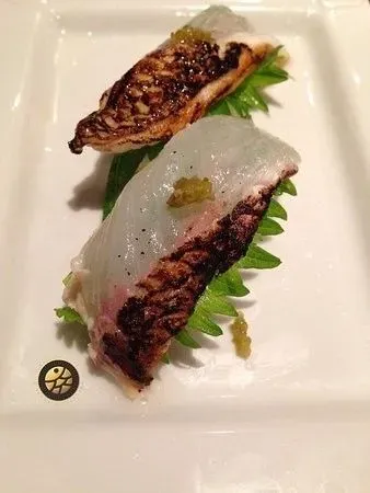 Black Snapper Sushi-2pcs