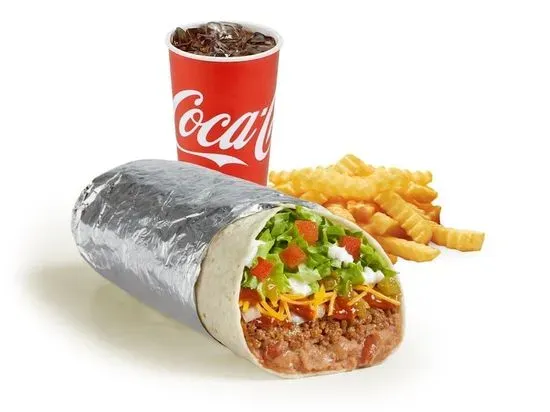 Epic Combo Beef & Bean Burrito Meal